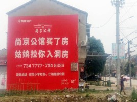 邵武墙体广告在乡镇、农村市场的媒体优势