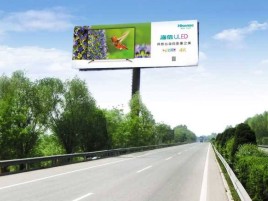邵武高速擎天柱广告牌的特点和优势