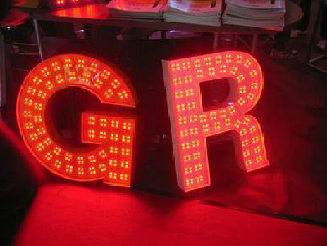 邵武LED发光字常见的安装误区。