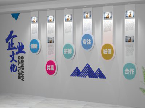 邵武企业文化墙需要传递什么办公文化？